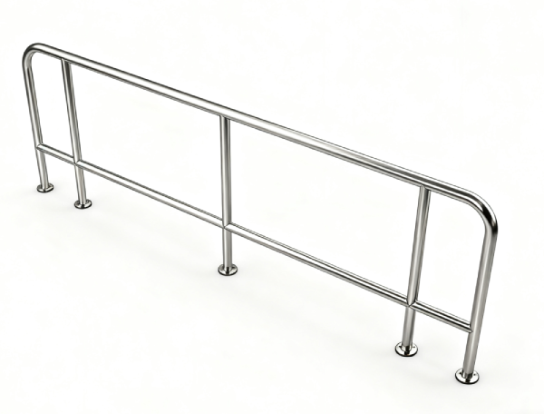 Stainless Steel Floor Mount Railing